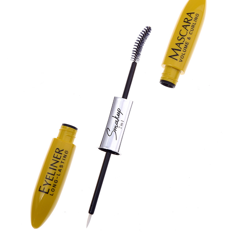 2 in 1 Wasserfeste Mascara Anpassen von Eigenmarke Makeup Augen Makeup Tools