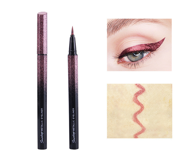 6 Farbe Sex wasserdichter feiner Eyeliner-Stift