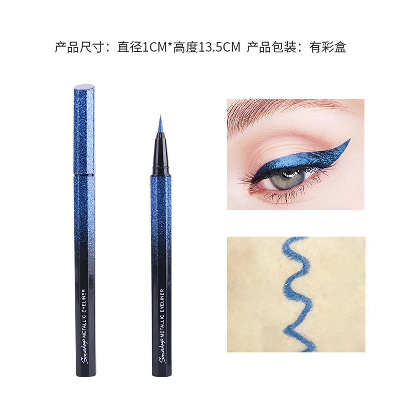 6 Farbe Sex wasserdichter feiner Eyeliner-Stift