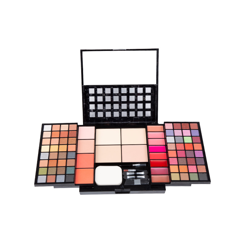 64-Farben-Lidschatten-Palette Wasserdichter Lidschatten Anpassen Eigenmarken-Augen-Make-up-Kosmetik Pigmentiert Wasserdicht