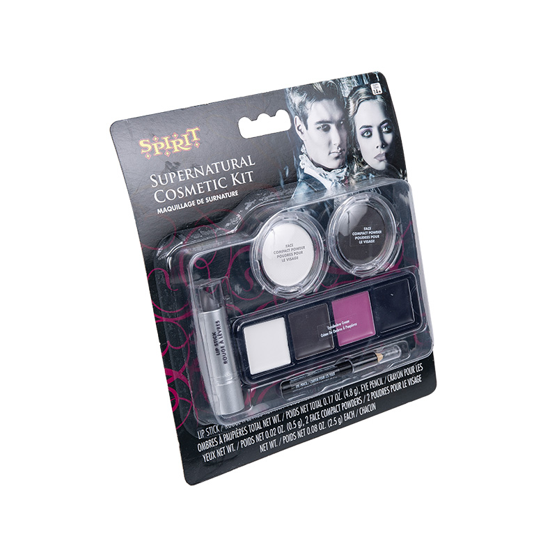 Halloween-Gesichts-Make-up-Kit-Abziehbilder Vampir-Make-up-Set Halloween-Make-up-Kit-Box-Geschenk