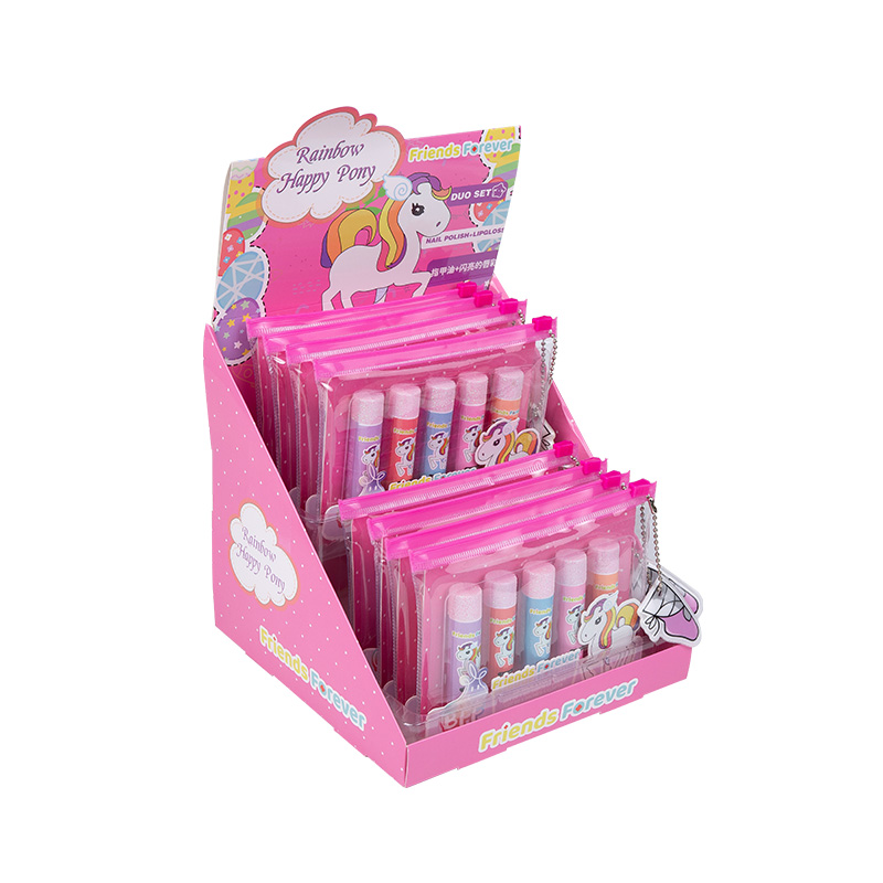 5 Stück/Beutel Kinder Lipgloss Kit Kinder Mädchen Lippen Make-up Set