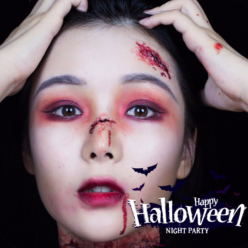 Alles, was Sie für einen gruseligen Look brauchen: Das Halloween Face Kit